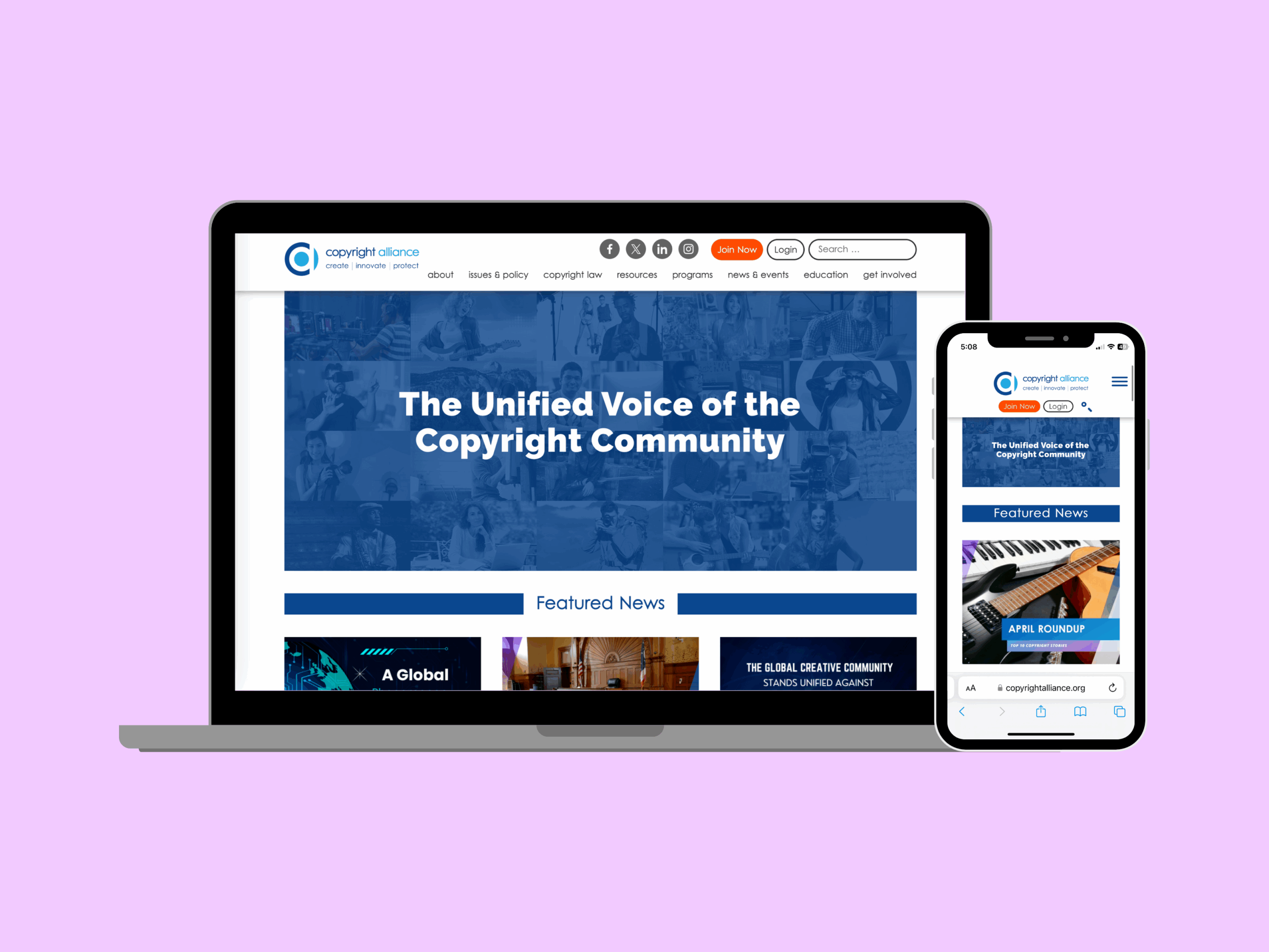 Maximizing SEO for a Nonprofit Representing Millions of Creators